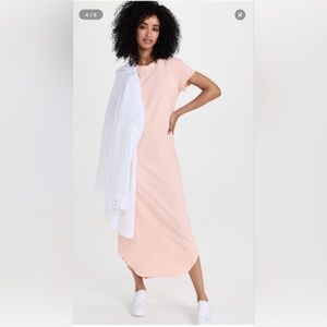 NWT Frank and Eileen HARPER Perfect Dress, Medium, Color is Almond